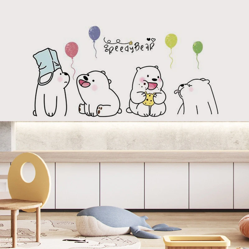 Cartoon Wall Stickers Cute Lazy Bear Children Bedroom Kindergarten Decoration Wall Stickers
Cartoon Wall Stickers Cute Lazy Bear Children Bedroom Kindergarten Decoration Wall Stickers