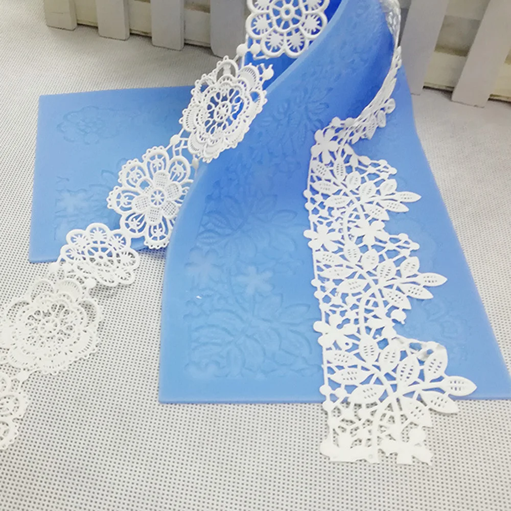 16in Flower Lace Mold Cake Border Decoration Tools Fondant Cake 3d Mold Food Grade Silicone Mat Mould Baking Flower Mold
16in Flower Lace Mold Cake Border Decoration Tools Fondant Cake 3d Mold Food Grade Silicone Mat Mould Baking Flower Mold