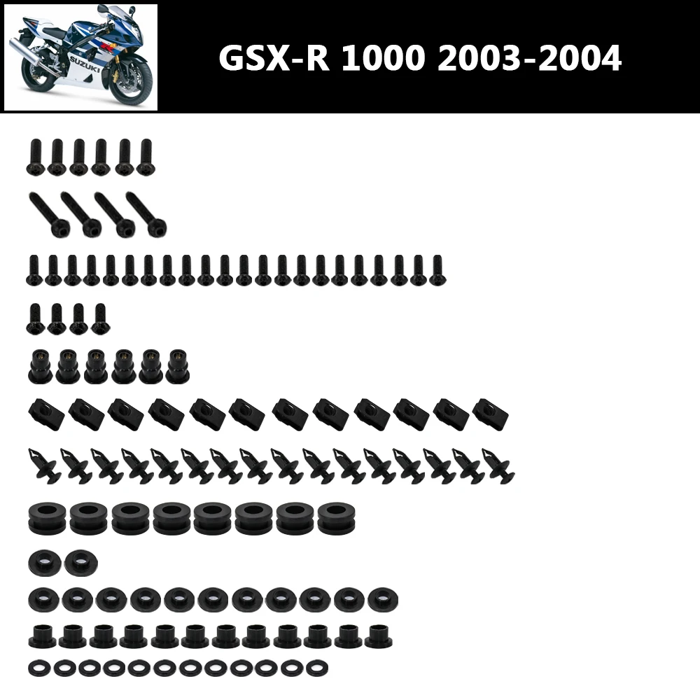 Motorcycle Complete Fairing Bolts Screw For SUZUKI GSXR600 GSX-R 600 GSX-R 750 GSXR1000R Hayabusa GSX-R 1000 2001 - 2020
Motorcycle Complete Fairing Bolts Screw For SUZUKI GSXR600 GSX-R 600 GSX-R 750 GSXR1000R Hayabusa GSX-R 1000 2001 - 2020