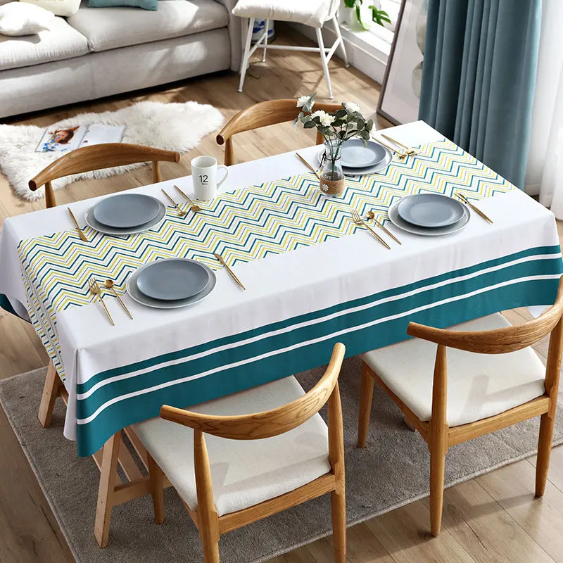 Tablecloth for Tea Table Dining Table Waterproof Oil-proof Tablecloth Fresh Table Cloth Simple Style Rectangular
Tablecloth for Tea Table Dining Table Waterproof Oil-proof Tablecloth Fresh Table Cloth Simple Style Rectangular