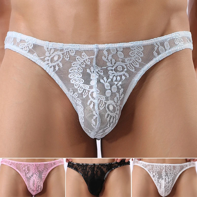 Sexy Men Breathable See-Through Lace Underwear Y-Front Briefs T-Back Underpants Underwear Men Sexy Lingerie Briefs Thongs Bikini
Sexy Men Breathable See-Through Lace Underwear Y-Front Briefs T-Back Underpants Underwear Men Sexy Lingerie Briefs Thongs Bikini