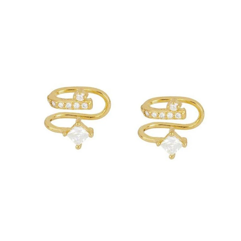 KOJ Plata de ley 925 Women Unisex NO Piercing Ear Cuff for Women Wedding Gift Clip on Earrings Silver 925 Jewelry Pendientes
KOJ Plata de ley 925 Women Unisex NO Piercing Ear Cuff for Women Wedding Gift Clip on Earrings Silver 925 Jewelry Pendientes