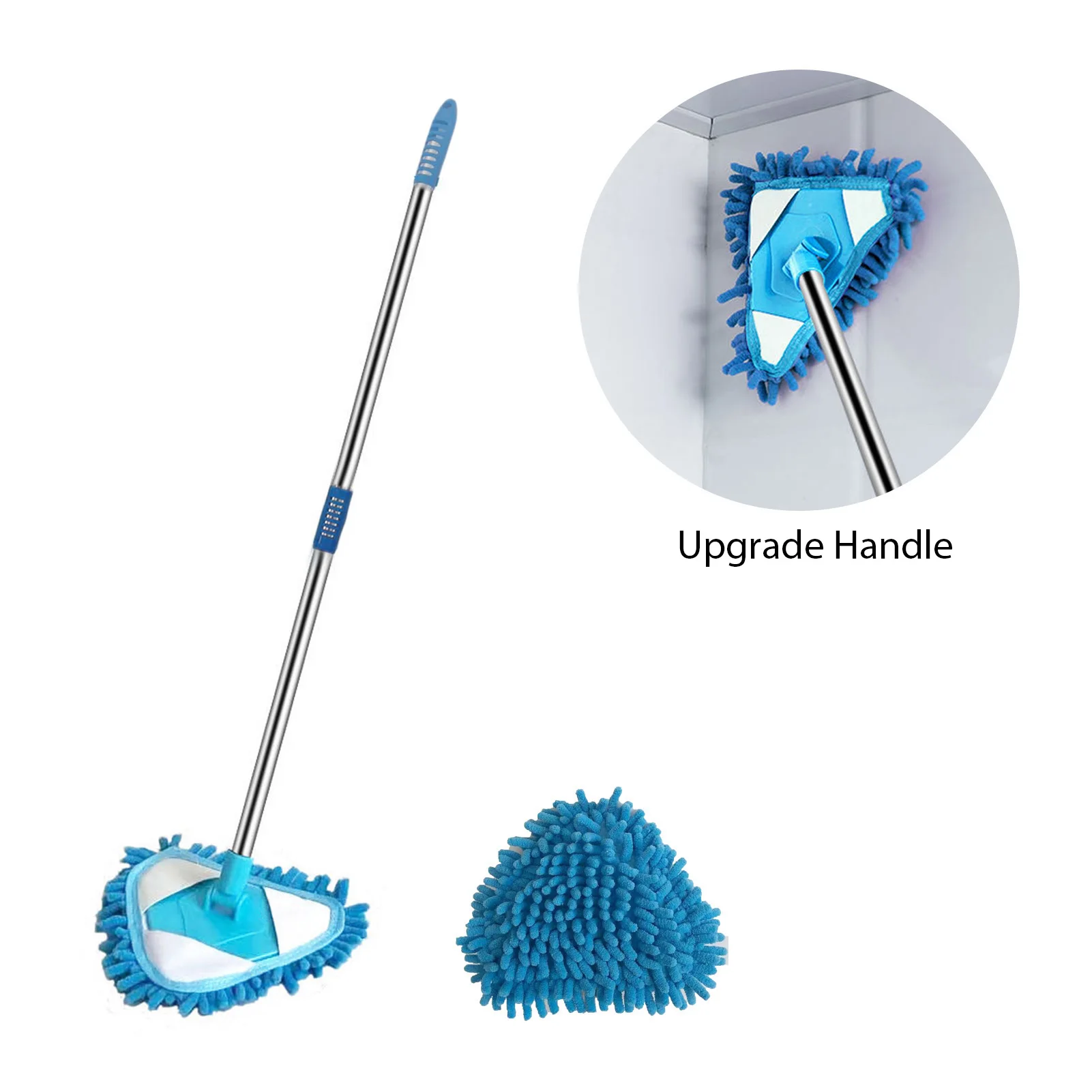 Rotating Triangle Mop Mini Flat Lazy Mop Wall Household Cleaning Brush Cleaning Dust Mop Washing Mop Dust Triangular Clean Mop
Rotating Triangle Mop Mini Flat Lazy Mop Wall Household Cleaning Brush Cleaning Dust Mop Washing Mop Dust Triangular Clean Mop