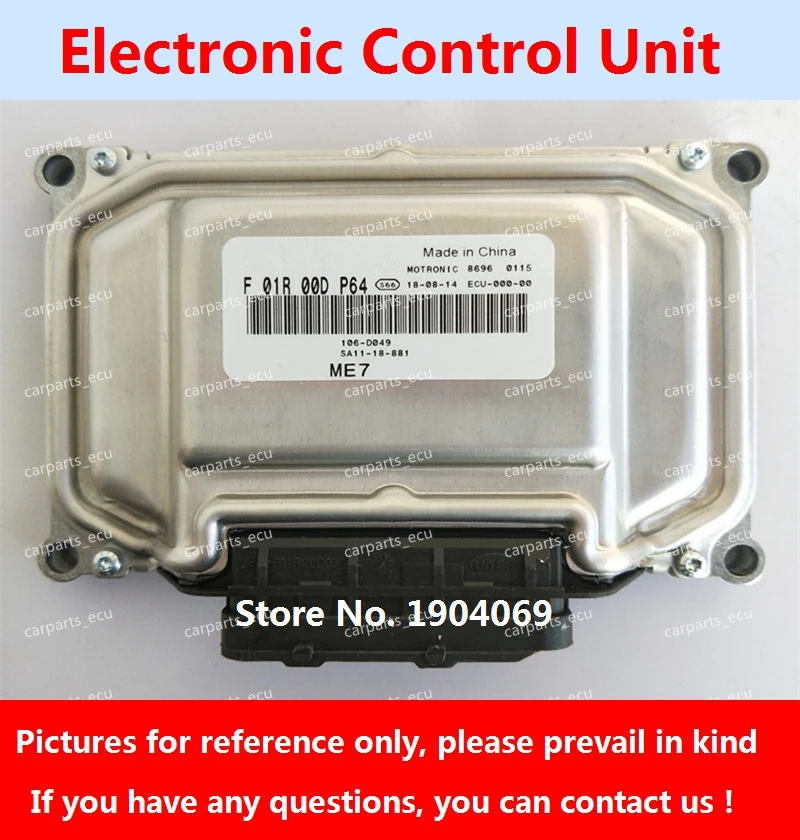 F01R00DP64 SA11-18-881 F01RB0DP64 ME7 ECU Electronic Control Unit F01R00DGM3 FB14-18-881 F01RB0DGM3 For Hippocampus Car
F01R00DP64 SA11-18-881 F01RB0DP64 ME7 ECU Electronic Control Unit F01R00DGM3 FB14-18-881 F01RB0DGM3 For Hippocampus Car