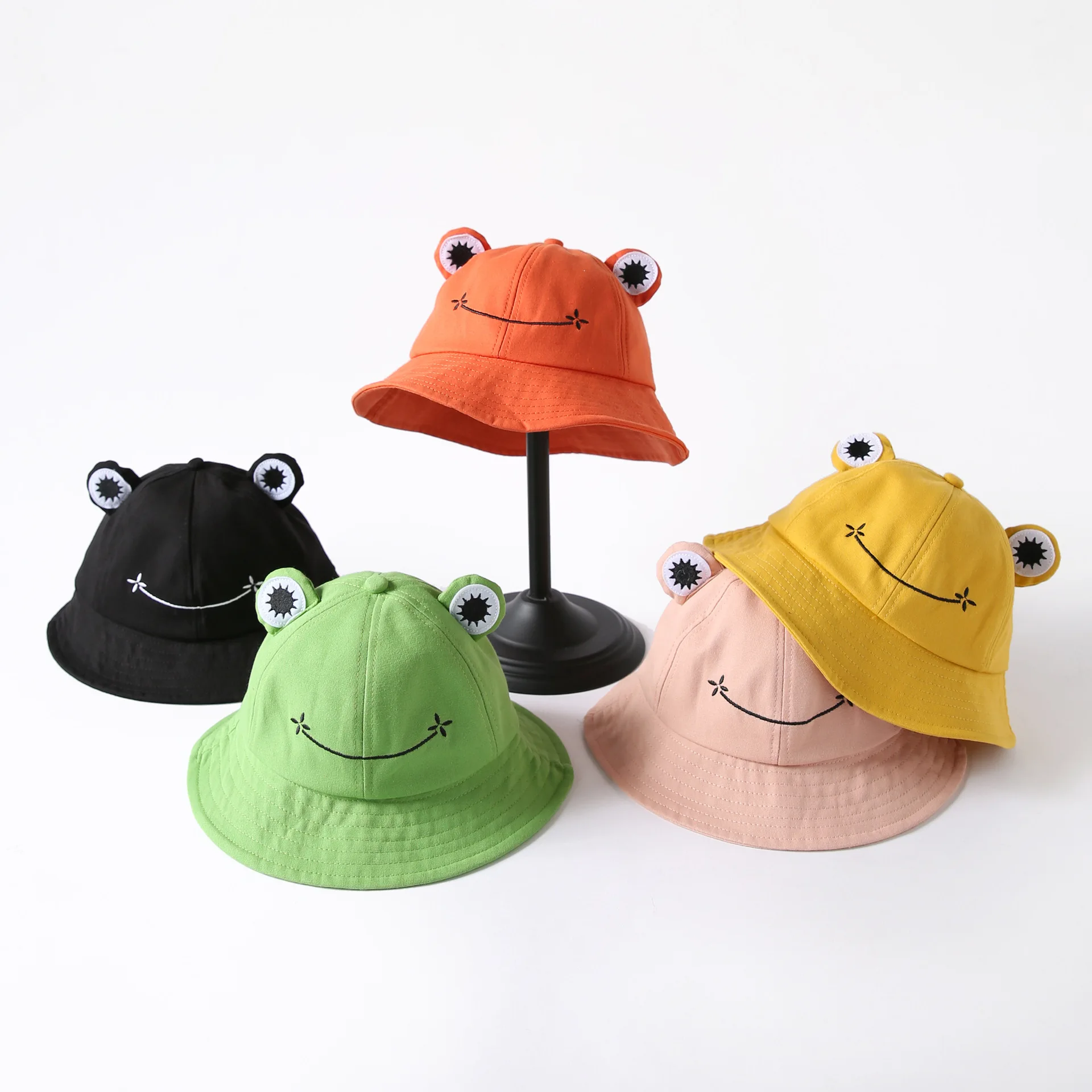 Parent-Kid Cartoon Frog Bucket Hat Panama Fishing Cap Cute Soft Hat Foldable Korean Wild Cute Sun Hat Flat Eaves Cap
Parent-Kid Cartoon Frog Bucket Hat Panama Fishing Cap Cute Soft Hat Foldable Korean Wild Cute Sun Hat Flat Eaves Cap
