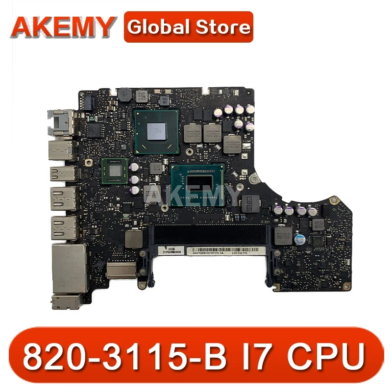 For Macbook Pro 13" A1278 Laptop Logic Board i7 2.9GHz Motherboard mainboard main board 820-3115-B 820-3115-B 2012 MD101 MD102
For Macbook Pro 13" A1278 Laptop Logic Board i7 2.9GHz Motherboard mainboard main board 820-3115-B 820-3115-B 2012 MD101 MD102