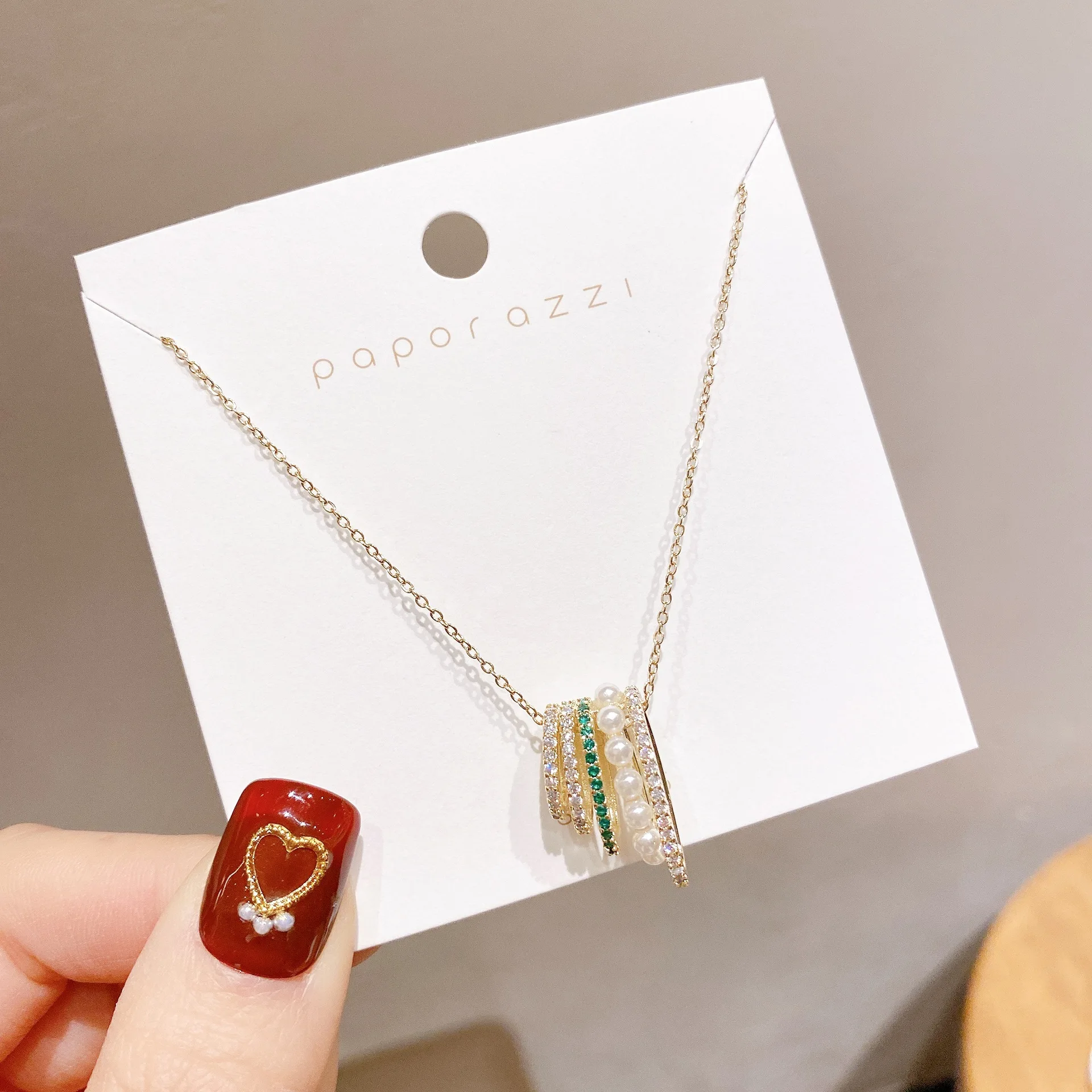 Unique Geometric Titanium Steel Necklace Online Influencer Refined All-Match Necklace Female Zircon Cold Style Choker Chain
Unique Geometric Titanium Steel Necklace Online Influencer Refined All-Match Necklace Female Zircon Cold Style Choker Chain