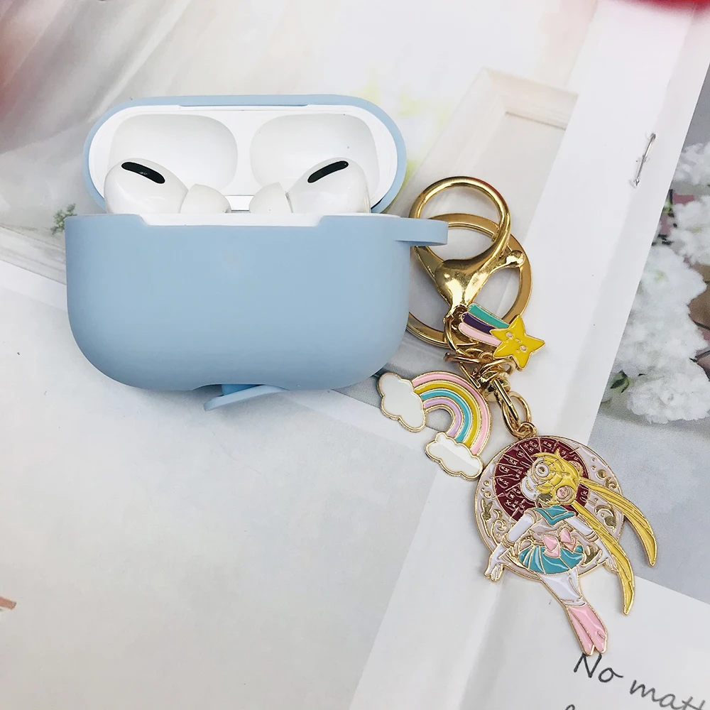 sfor AirPods Pro Case Cute Spaceman Earphone Case with Keychain Cartoon Astronaut Pendant Silicone Case for Air Pods Pro Cover
sfor AirPods Pro Case Cute Spaceman Earphone Case with Keychain Cartoon Astronaut Pendant Silicone Case for Air Pods Pro Cover