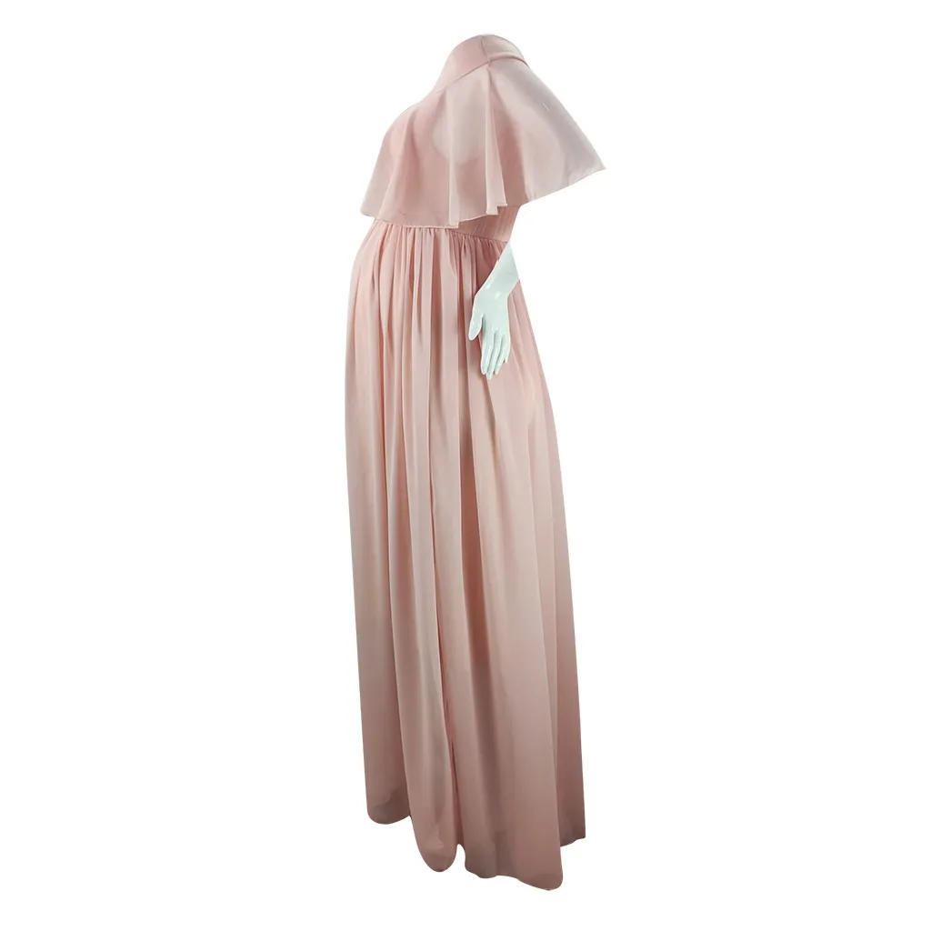 Fashion Maternity Photography Props Women Pregnancy Long Dress Beach Solid Short Sleeve Dresses Pregnant Lace Maxi Gown
Fashion Maternity Photography Props Women Pregnancy Long Dress Beach Solid Short Sleeve Dresses Pregnant Lace Maxi Gown