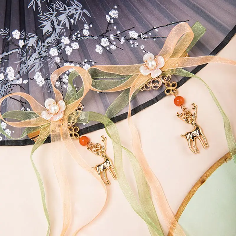 Hairgrip Clip Chinese Hair Clip Hanfu Cosplay Tassel Hairpin Deer Pendant Hair Accessories for Women Christmas Gift for Girls
Hairgrip Clip Chinese Hair Clip Hanfu Cosplay Tassel Hairpin Deer Pendant Hair Accessories for Women Christmas Gift for Girls
