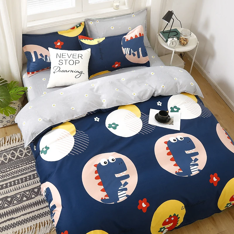 Cartoon dinosaur bedding set for kids adult duvet cover 240x220 pillowcase bed sheets bed linen sets for home
Cartoon dinosaur bedding set for kids adult duvet cover 240x220 pillowcase bed sheets bed linen sets for home