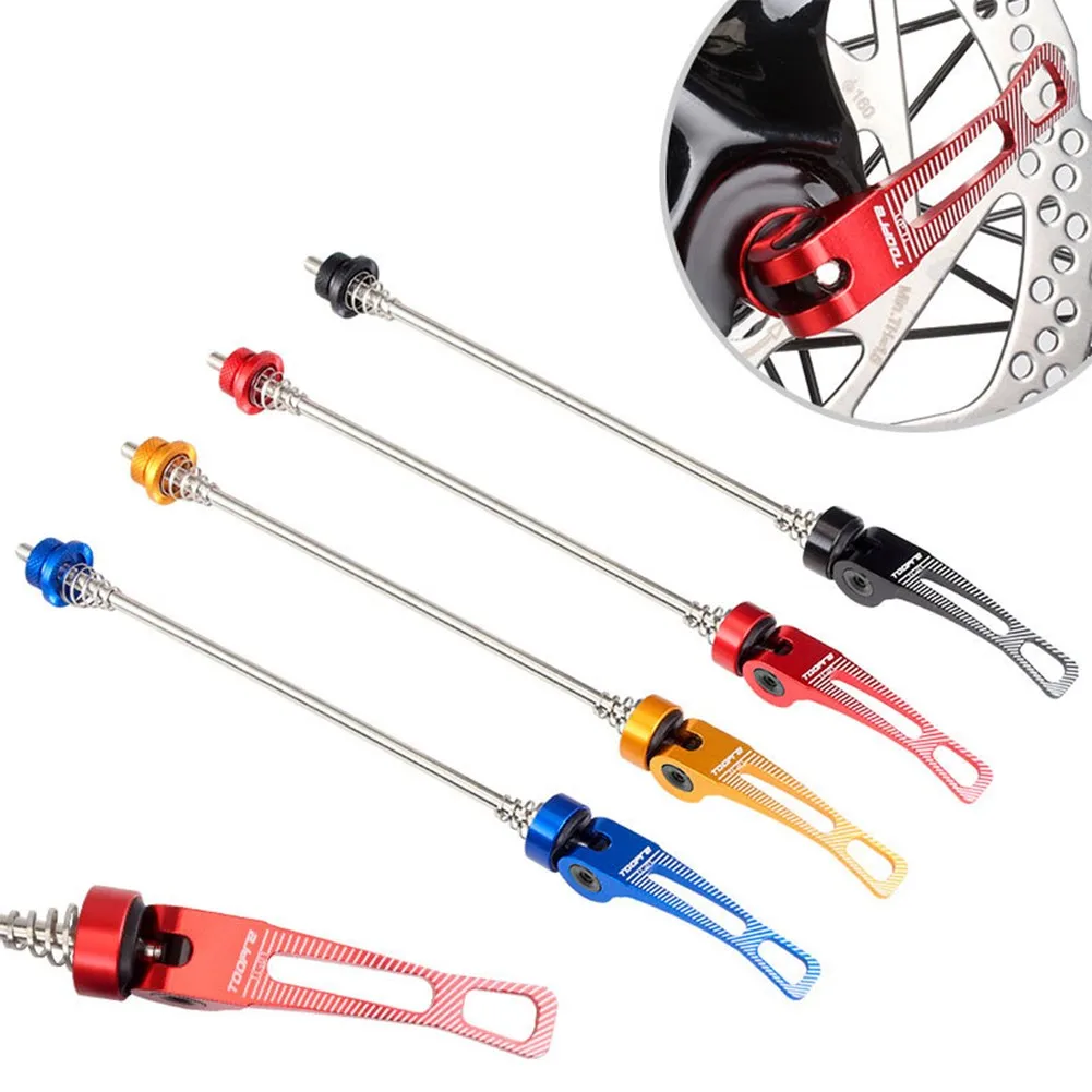 2Pcs Mountain Bike Wheel Skewer Quick Release Lever Clip Bolt Axle Bicycle Shaft Aluminum Alloy Cycling Parts TL-01 
2Pcs Mountain Bike Wheel Skewer Quick Release Lever Clip Bolt Axle Bicycle Shaft Aluminum Alloy Cycling Parts TL-01