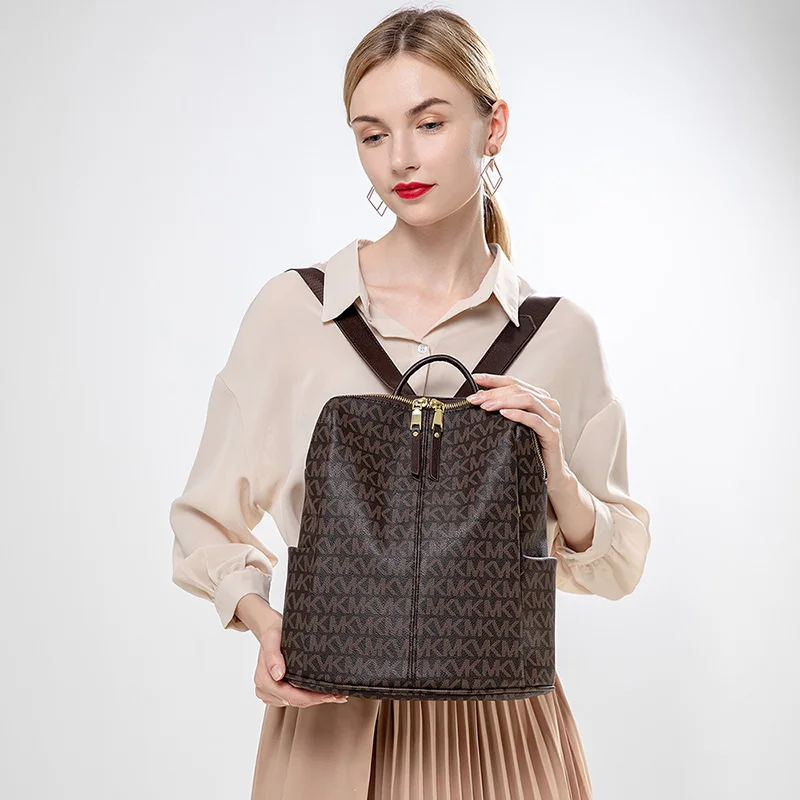 Women's Backpack Purse PVC Leather Classic Printing Female Shoulder Bag Casual Travel Back Pack For Young People
Women's Backpack Purse PVC Leather Classic Printing Female Shoulder Bag Casual Travel Back Pack For Young People