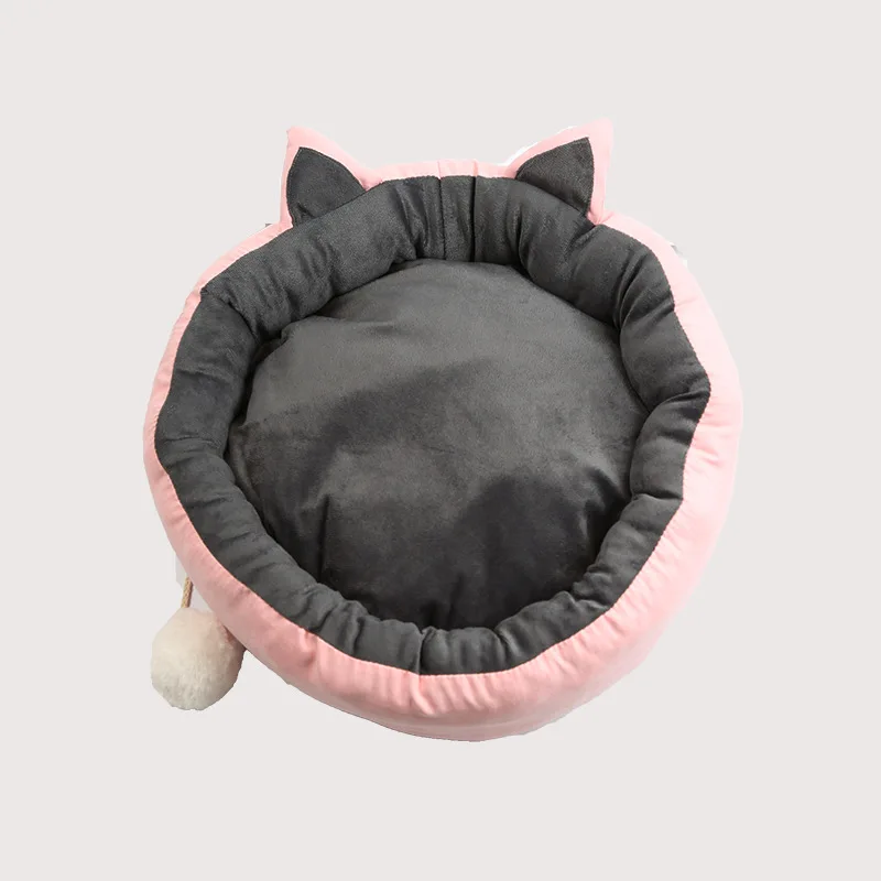 M/L/XL/Pet Cat Lounger Sofa Kittens Kennel Supplies Round Cat Ear Soft PP Cotton Cat Bed Soft Plush Pink Gray Cat Nest House
M/L/XL/Pet Cat Lounger Sofa Kittens Kennel Supplies Round Cat Ear Soft PP Cotton Cat Bed Soft Plush Pink Gray Cat Nest House