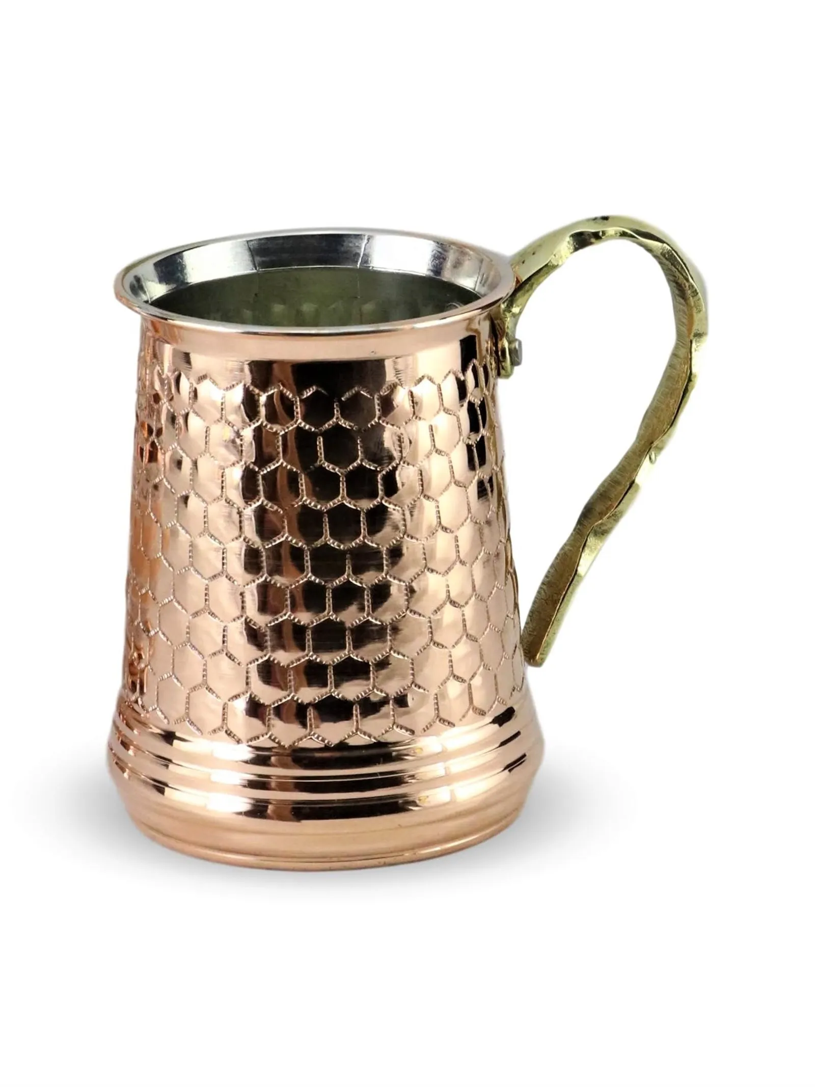 Morya Copper Mugs Milk Ayran Juice Wine Cup with Brass Handle Luxury Retro Vintage Handmade Drinkware 250ml
Morya Copper Mugs Milk Ayran Juice Wine Cup with Brass Handle Luxury Retro Vintage Handmade Drinkware 250ml
