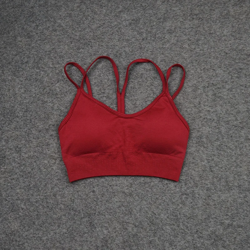 WOHUADI Women Seamless Sports Yoga Underwear Breathable Fitness Sexy Beautiful Back Bra Woman Yoga Sportswear Running Workout
WOHUADI Women Seamless Sports Yoga Underwear Breathable Fitness Sexy Beautiful Back Bra Woman Yoga Sportswear Running Workout