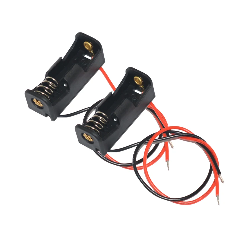 Plastic 23A/A23 27A 12V Batteries Storage Clip Holder Box Case Doorbell Car Battery Cell Black Holder With Wires
Plastic 23A/A23 27A 12V Batteries Storage Clip Holder Box Case Doorbell Car Battery Cell Black Holder With Wires