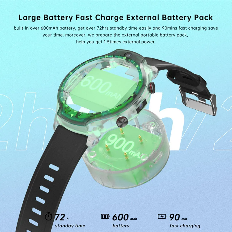 4G Smart Watch Outdoor Sports Fitness Watch GPS Support SIM Card WIFI Heart Rate Blood Oxygen Monitoring Support Android 9.0
4G Smart Watch Outdoor Sports Fitness Watch GPS Support SIM Card WIFI Heart Rate Blood Oxygen Monitoring Support Android 9.0