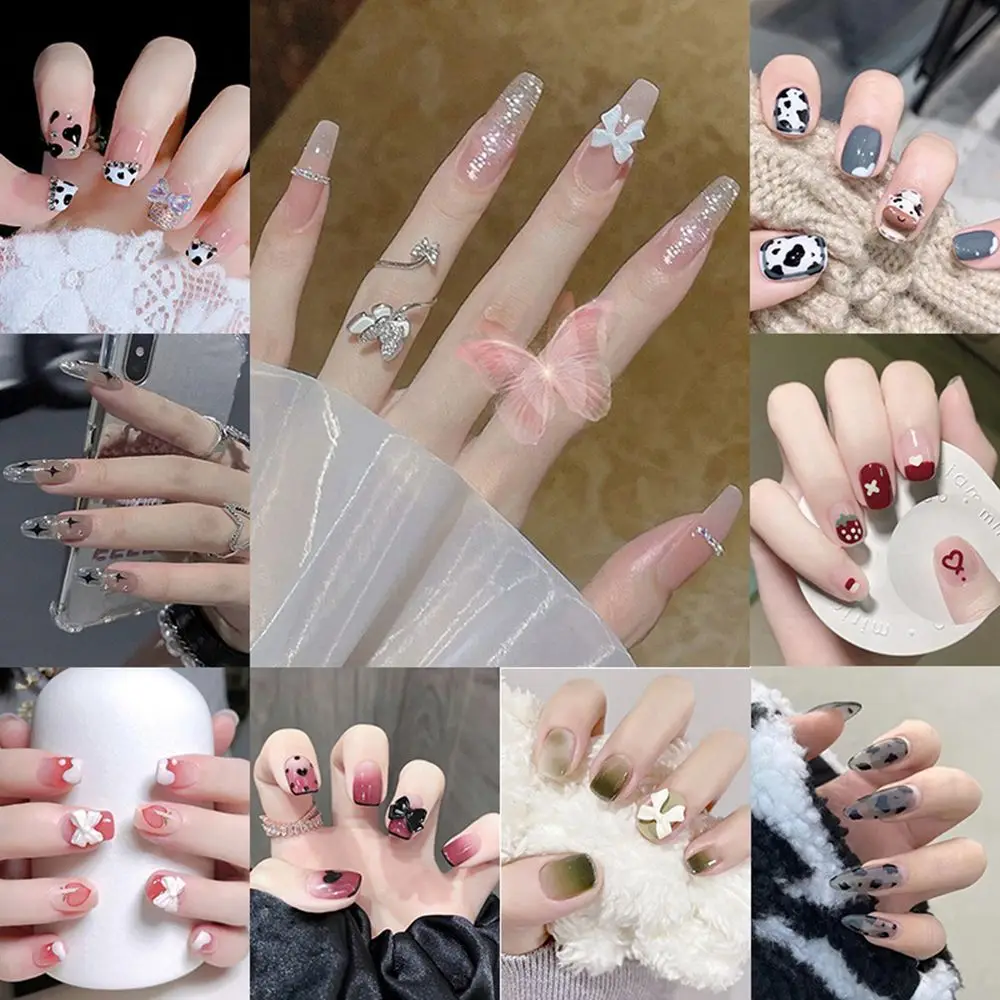 24pcs/box Manicure DIY Press on Bowknot Rhinestone Bow Nail Art False Nail False Nails Artificial
24pcs/box Manicure DIY Press on Bowknot Rhinestone Bow Nail Art False Nail False Nails Artificial