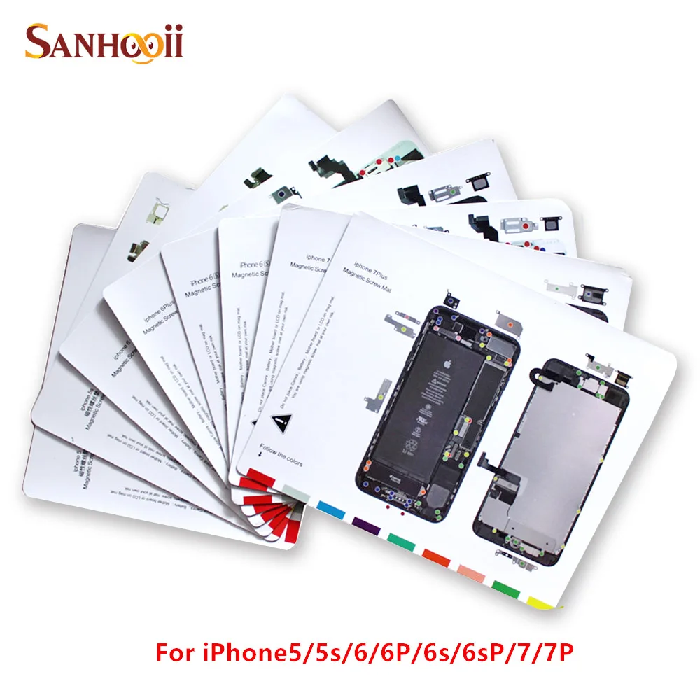 Screw Magnetic Project Mat Screw Chart Position Dissemble Pad Repair Guide Pad For iPhone 5-7 Gadgets ZM56
Screw Magnetic Project Mat Screw Chart Position Dissemble Pad Repair Guide Pad For iPhone 5-7 Gadgets ZM56