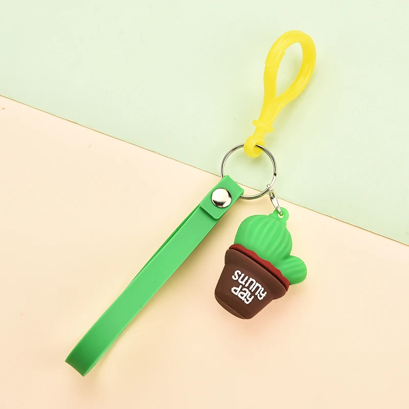 New Cactus Potted Keychain Key Chain Plant Key Rings Key Holder for Bag or Car Jewelry EH017
New Cactus Potted Keychain Key Chain Plant Key Rings Key Holder for Bag or Car Jewelry EH017