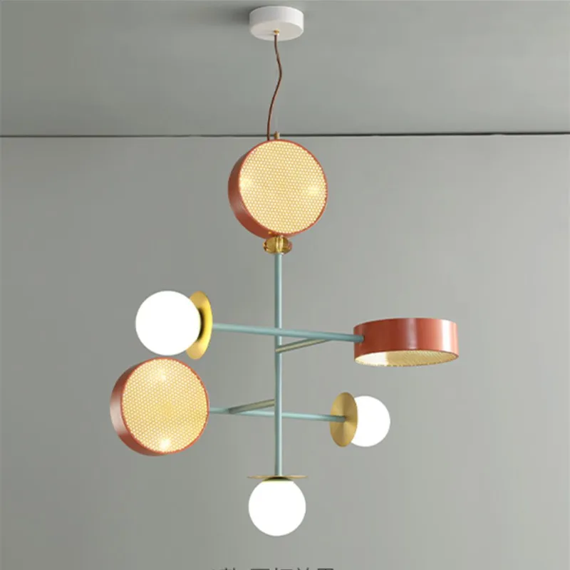 Artpad Modern Chandelier for Bedroom Creative Macaron Lamp Kid Room Cafe Shop Kitchen Iron LED Indoor Home Lighting
Artpad Modern Chandelier for Bedroom Creative Macaron Lamp Kid Room Cafe Shop Kitchen Iron LED Indoor Home Lighting