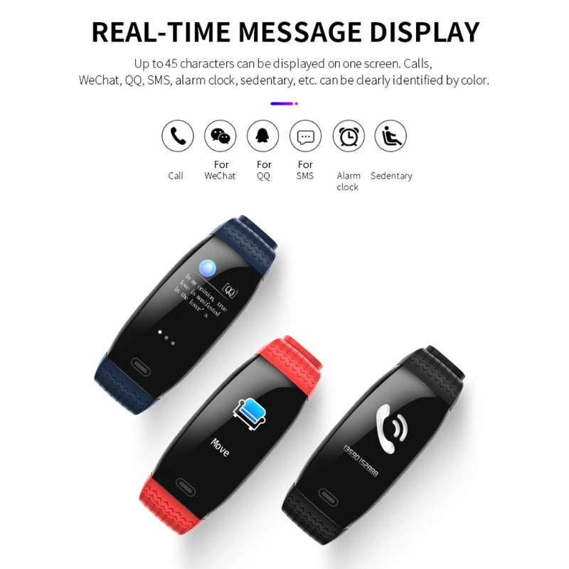 T5 Smart Watch Temperature Heart Rate Monitor Fitness Traker Bluetooth Bracelet
T5 Smart Watch Temperature Heart Rate Monitor Fitness Traker Bluetooth Bracelet