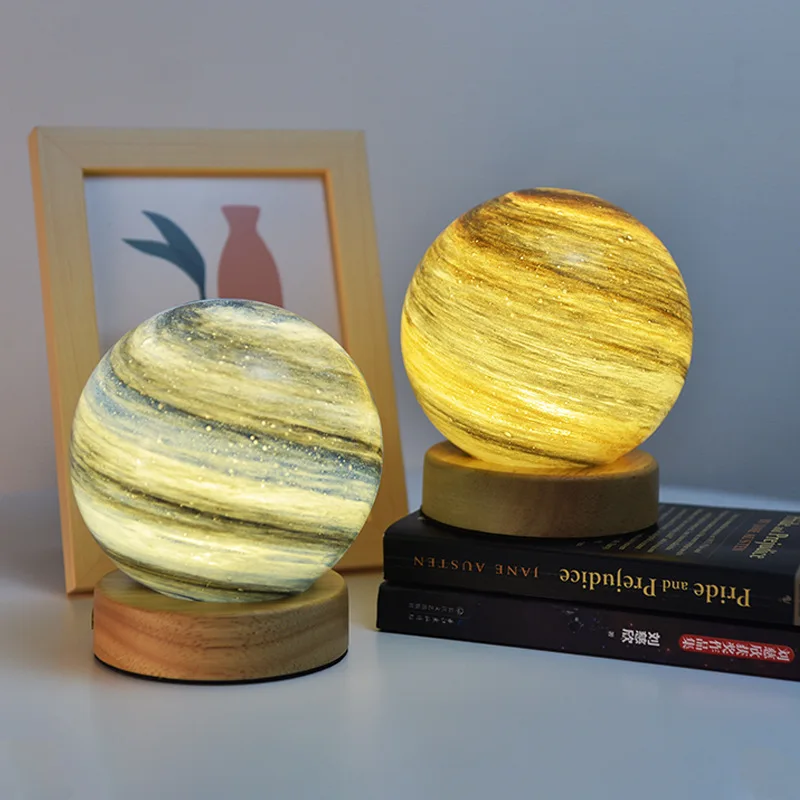 USB Creative Planet Night Light Nordic Style Study Office Desktop Bedroom Bedside Table Decoration Home Decorations Desk Lamp
USB Creative Planet Night Light Nordic Style Study Office Desktop Bedroom Bedside Table Decoration Home Decorations Desk Lamp