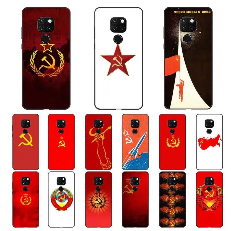 Babaite Советского Союза СССР Гранж флаг чехол для телефона samsunga30 s 40 s8 20 huaweinova7pro 8x