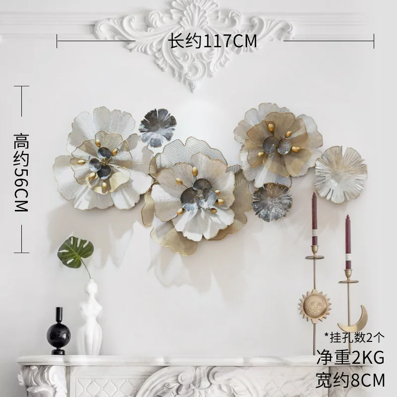 French furniture wall decoration living room sofa background creative hanging flower wrought iron room decor dream catcher
French furniture wall decoration living room sofa background creative hanging flower wrought iron room decor dream catcher