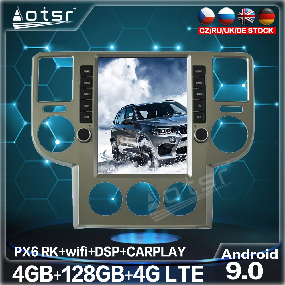 128G Android 9.0 Tesla Vertical Screen Car Radio For NISSAN X-trail T30 2002-2008 Car GPS Navigation Car DVD Multimedia Player
128G Android 9.0 Tesla Vertical Screen Car Radio For NISSAN X-trail T30 2002-2008 Car GPS Navigation Car DVD Multimedia Player