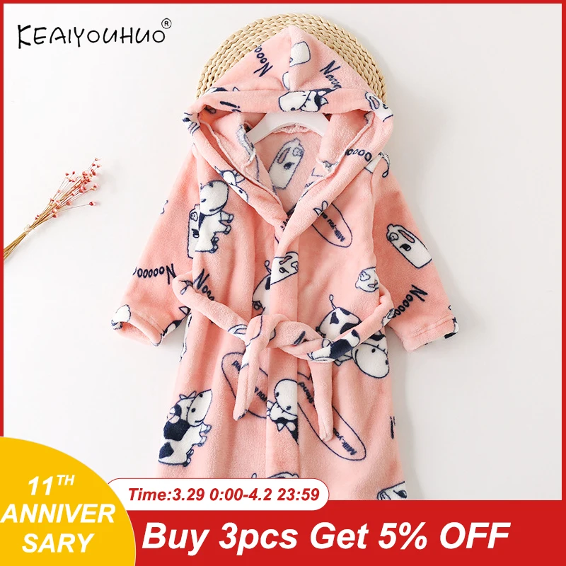 2020 New Children Flannel Bathrobe Autumn Winter Boys And Girls Plush Pajamas Baby Coral Fleece Cartoon Nightgown Sleepwear Robe
2020 New Children Flannel Bathrobe Autumn Winter Boys And Girls Plush Pajamas Baby Coral Fleece Cartoon Nightgown Sleepwear Robe