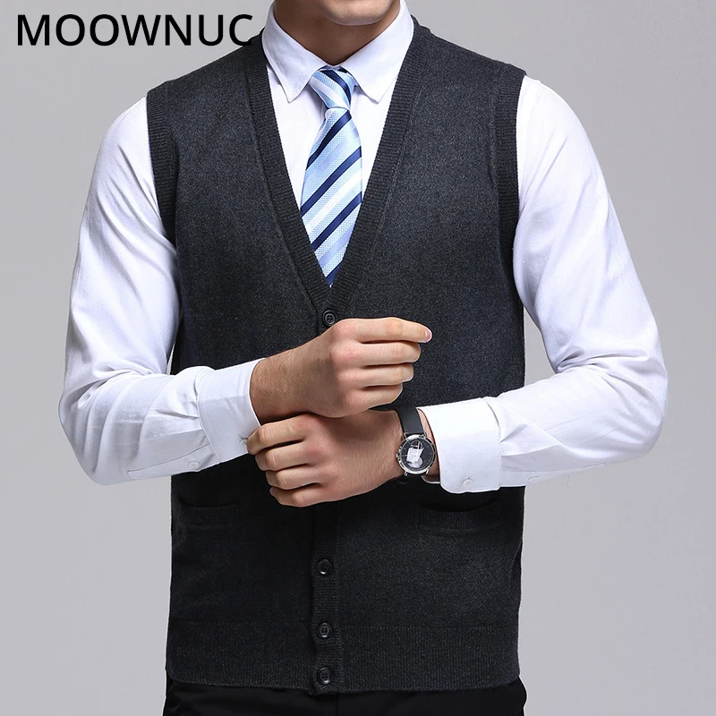 Sleeveless Male Cardigan Vest Sweater Fashion Business Casual Homme men Classic style FIt V-Neck Keep Warm Solid MOOWNUC MWC
Sleeveless Male Cardigan Vest Sweater Fashion Business Casual Homme men Classic style FIt V-Neck Keep Warm Solid MOOWNUC MWC