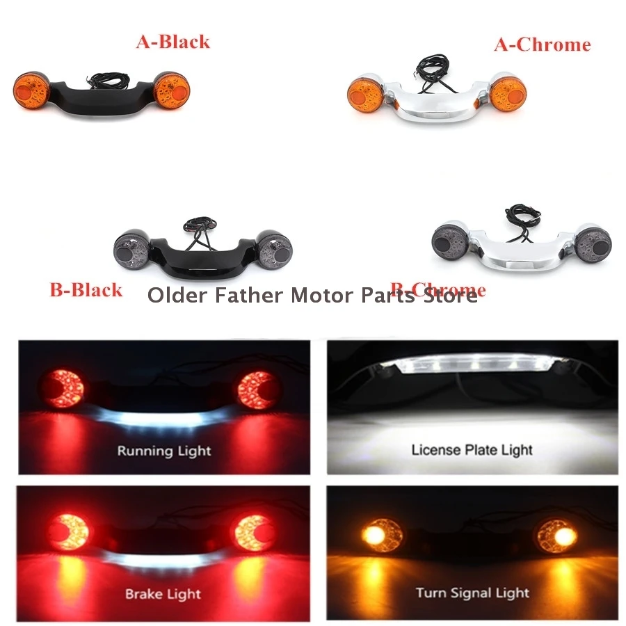 Motorcycle LED Rear Turn Signal Taillight Brake Light Bar Lamp For Harley Touring Road King Electra Road Glide FLHRXS FLHT New
Motorcycle LED Rear Turn Signal Taillight Brake Light Bar Lamp For Harley Touring Road King Electra Road Glide FLHRXS FLHT New