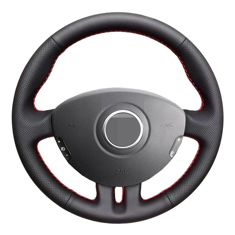 Black Genuine Leather Car Steering Wheel Cover For Renault Clio 3 2008 2009 Clio dynamics 2008 clio mk 3 2010 Car Accessories
Black Genuine Leather Car Steering Wheel Cover For Renault Clio 3 2008 2009 Clio dynamics 2008 clio mk 3 2010 Car Accessories