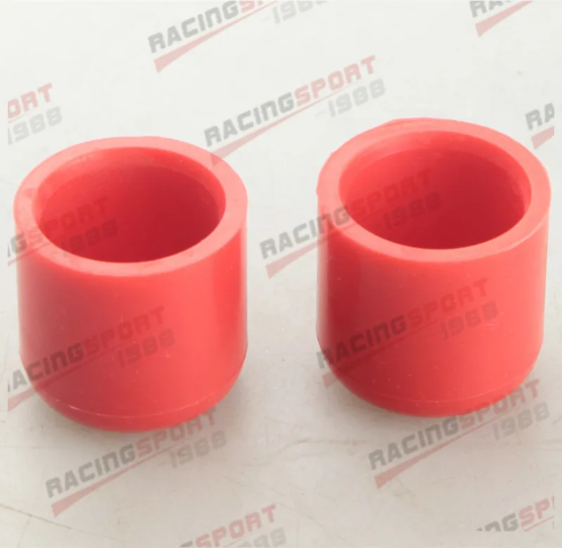 2pcs 25mm Silicone Blanking Cap Intake Vacuum Hose End Bung Plug Silicon Cap