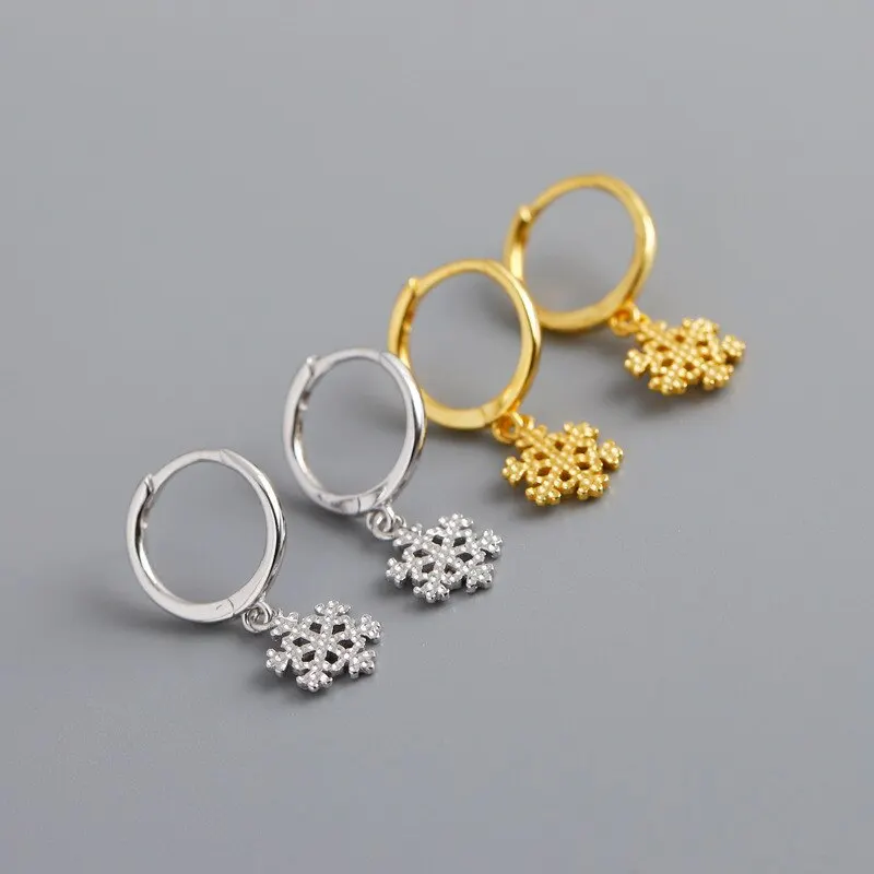 A00310 Minimalist Christmas Snowflake Stud Earrings for Women Femme Genuine 100% 925 Sterling Silver Dating Jewelry
A00310 Minimalist Christmas Snowflake Stud Earrings for Women Femme Genuine 100% 925 Sterling Silver Dating Jewelry