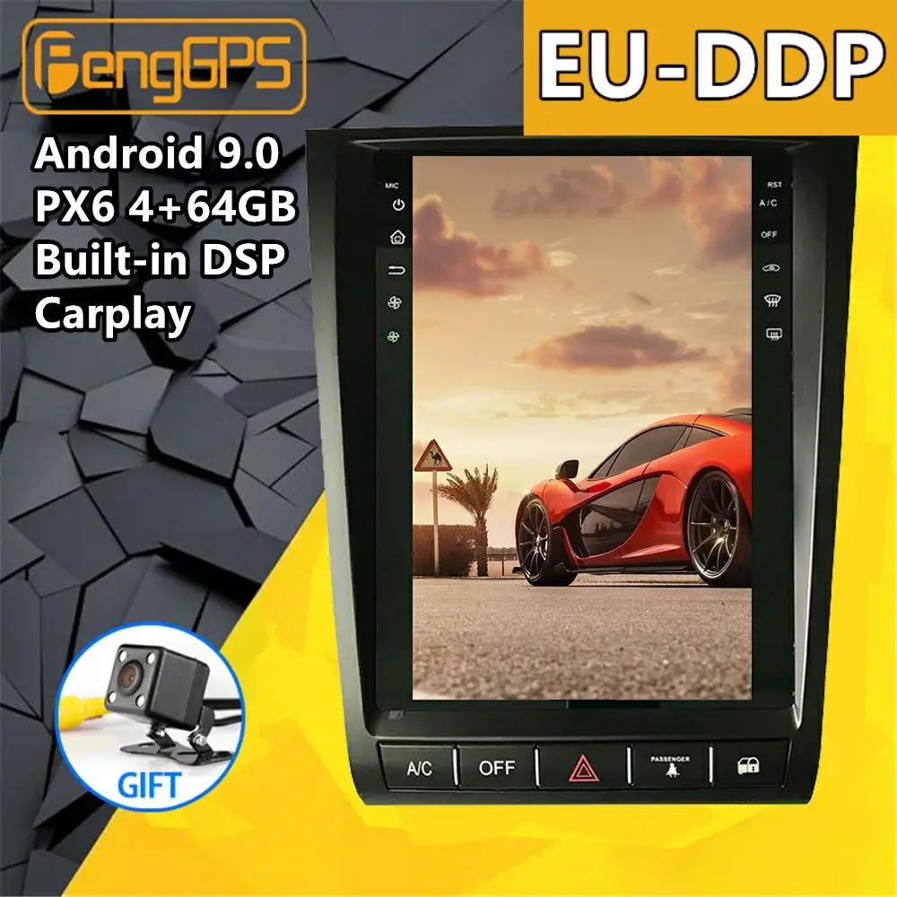 Tesla screen Android px6 For Lexus GS GS300 GS460 GS350 2004-2011 Car Multimedia Radio upgrade stereo player GPS nav Head unit
Tesla screen Android px6 For Lexus GS GS300 GS460 GS350 2004-2011 Car Multimedia Radio upgrade stereo player GPS nav Head unit
