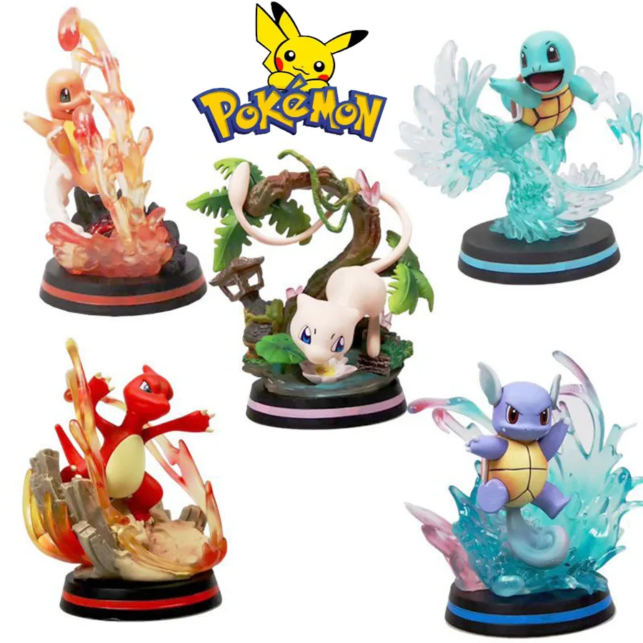 11-14cm Pokemon Figure Cartoon Anime Cool Pokémon Mewtwo Charmander Squirtle Bulbasaur PVC Figures Collectible Model Toy Gifts
11-14cm Pokemon Figure Cartoon Anime Cool Pokémon Mewtwo Charmander Squirtle Bulbasaur PVC Figures Collectible Model Toy Gifts