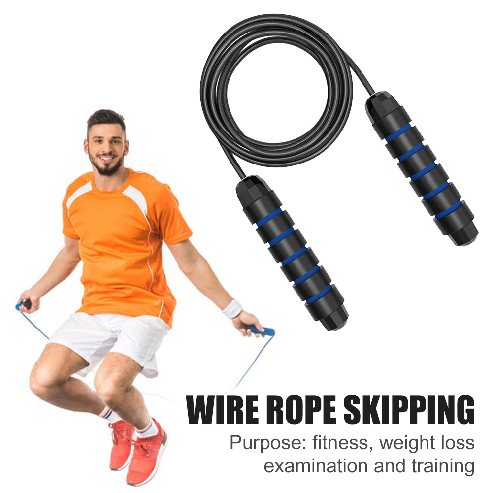 Steel Jump Rope Wire Weightbearing Block Bearing Skipping Rope Fitness Equipment Fitnesss Equipment Exercise Loss Weight
Steel Jump Rope Wire Weightbearing Block Bearing Skipping Rope Fitness Equipment Fitnesss Equipment Exercise Loss Weight