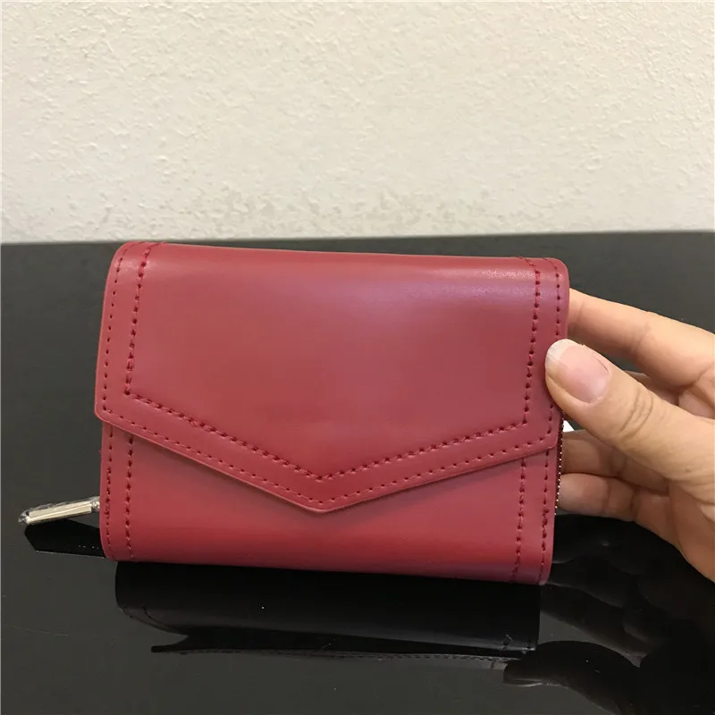 Medium-Length Wallet Envelope Type Medium-Length Clip Solid Color Women's Ticket Holder
Medium-Length Wallet Envelope Type Medium-Length Clip Solid Color Women's Ticket Holder
