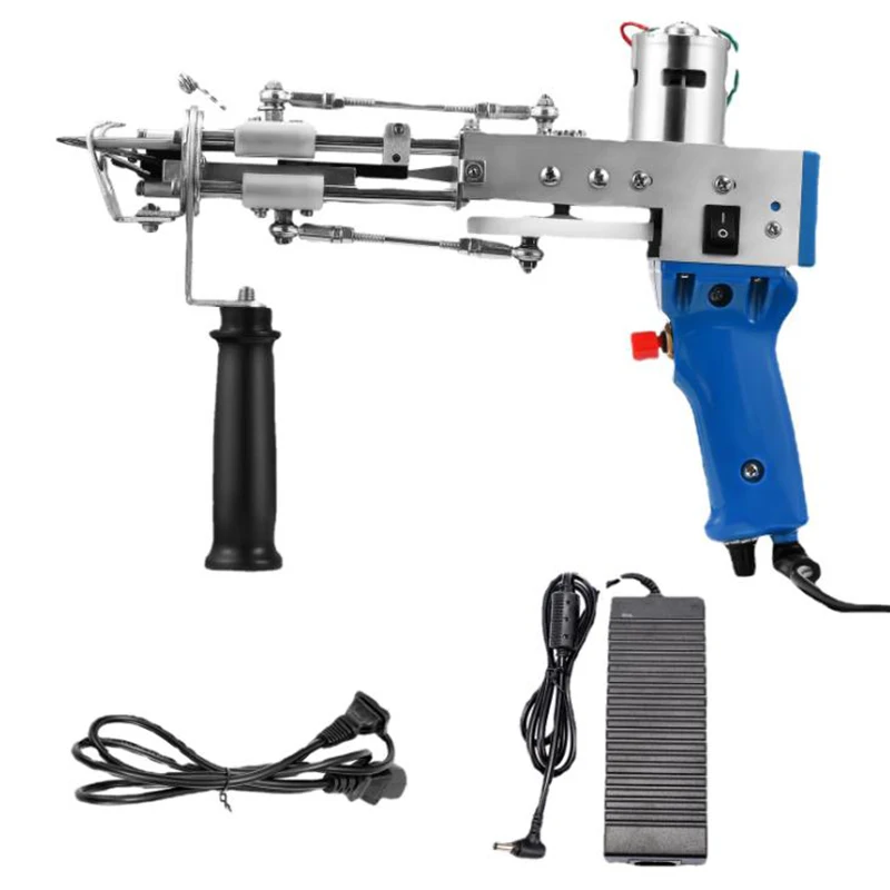 Electric carpet tufting gun hand gun Carpet weaving flocking machines Loop Pile Cut pile 
Electric carpet tufting gun hand gun Carpet weaving flocking machines Loop Pile Cut pile