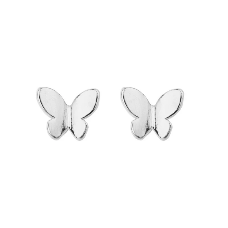 925 Sterling Silver Ear Needle Girl Trumpet Stud Earrings Butterfly Earrings Simple Fashion Ladies Jewelry Jewelry Gifts
925 Sterling Silver Ear Needle Girl Trumpet Stud Earrings Butterfly Earrings Simple Fashion Ladies Jewelry Jewelry Gifts