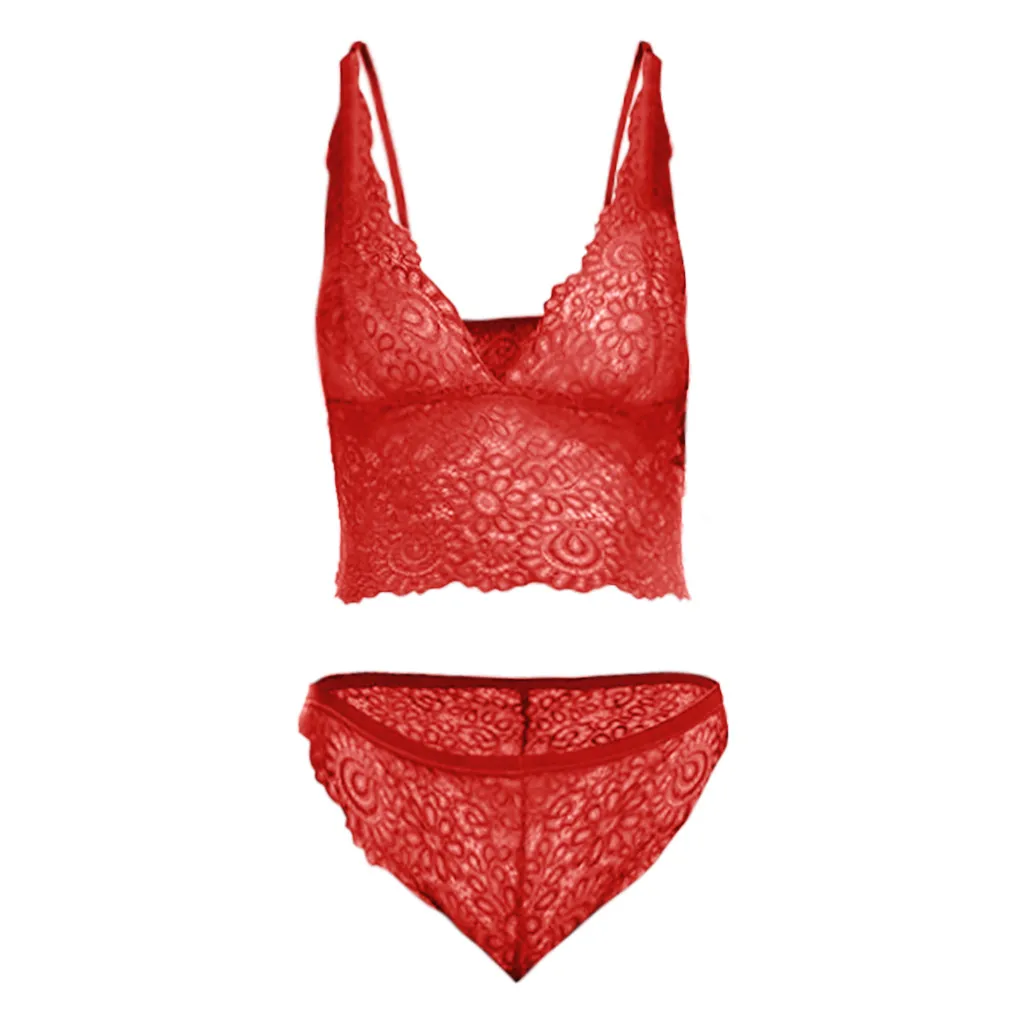 2021 Women Sexy Embroidery Lace Hollow Out Exotic Sets Femme Lingeries Tops+Panties Sexy Exotic Clothes For Valentine's Day
2021 Women Sexy Embroidery Lace Hollow Out Exotic Sets Femme Lingeries Tops+Panties Sexy Exotic Clothes For Valentine's Day