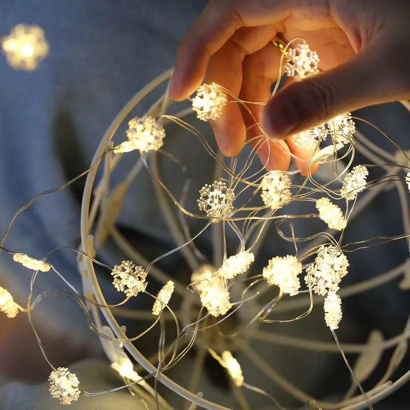 USB LED String Fairy Lights Garland Snowflake Five-pointed Star Copper Wire Christmas Decor Light Wedding Room New Year 2022
USB LED String Fairy Lights Garland Snowflake Five-pointed Star Copper Wire Christmas Decor Light Wedding Room New Year 2022
