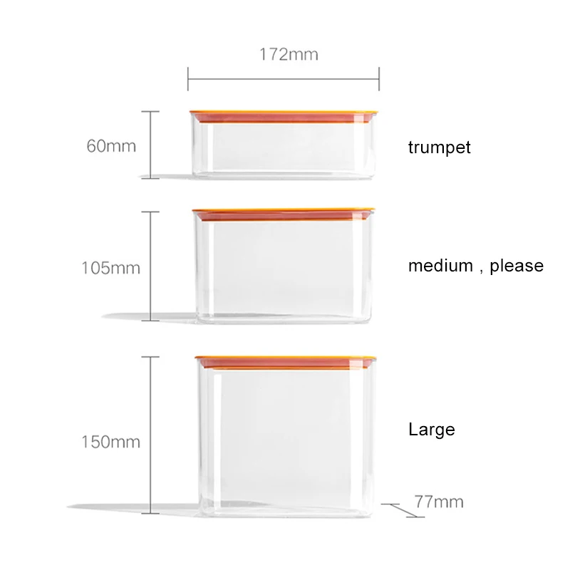 800/1400/2000ML Food Storage Container Plastic Kitchen Refrigerator Noodle Box Multigrain Storage Tank Transparent Sealed Cans
800/1400/2000ML Food Storage Container Plastic Kitchen Refrigerator Noodle Box Multigrain Storage Tank Transparent Sealed Cans