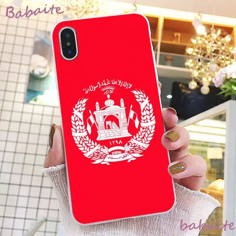 Babaite Afghan Afghanistan Flag Painted Phone Case for iPhone 8 7 6 6S Plus X XS MAX 5 5S SE XR 11 11pro promax
Babaite Afghan Afghanistan Flag Painted Phone Case for iPhone 8 7 6 6S Plus X XS MAX 5 5S SE XR 11 11pro promax
