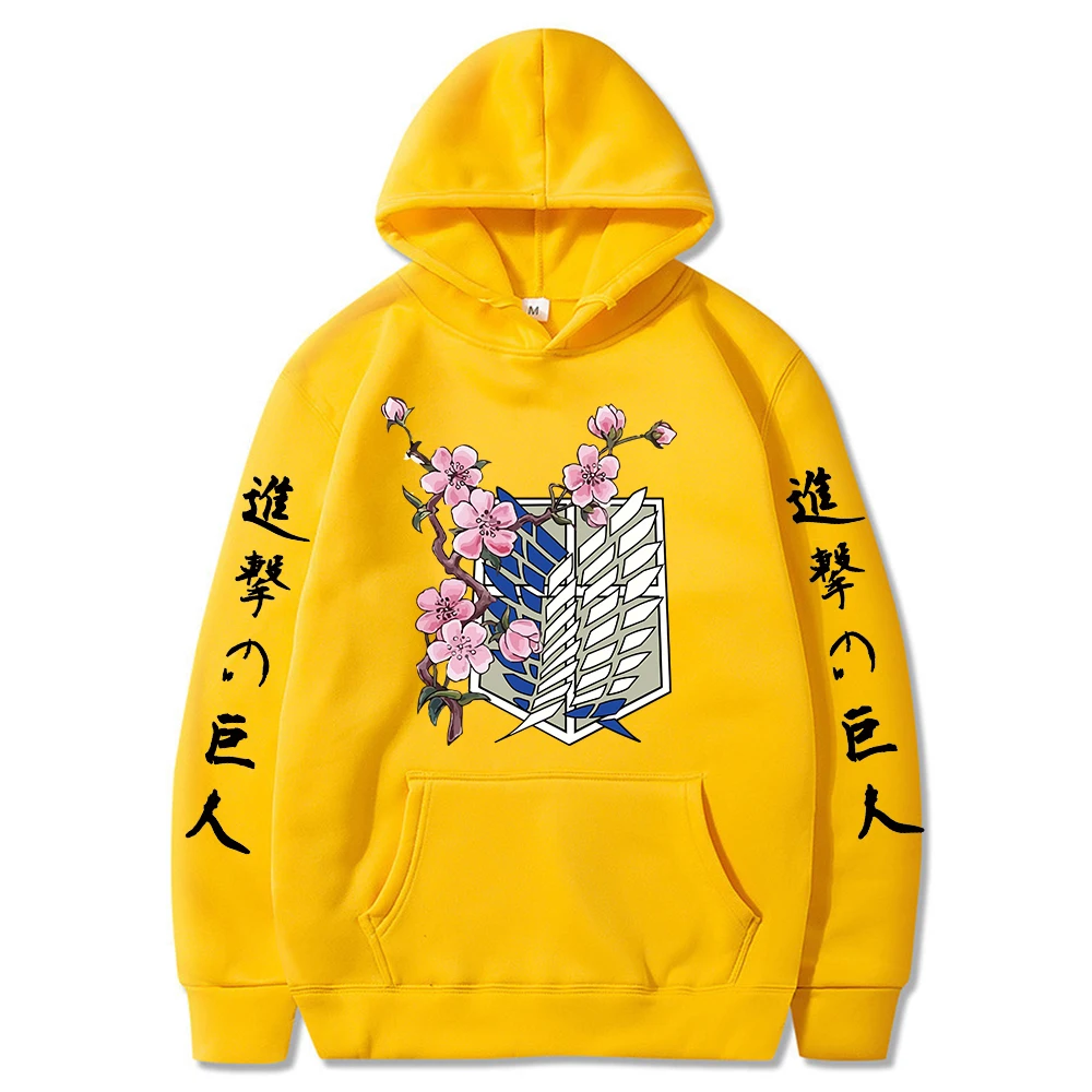 Anime Attack on Titan Printed Long Sleeved Hoodie Men Women Tops Harajuku Clothes
Anime Attack on Titan Printed Long Sleeved Hoodie Men Women Tops Harajuku Clothes