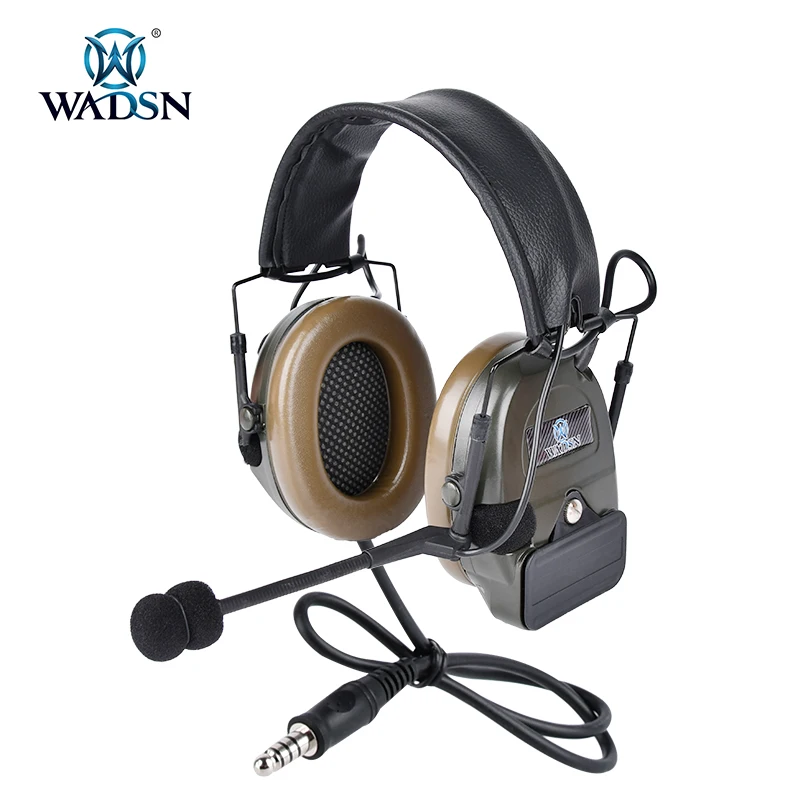 WADSN Comtac-I C1 pickup noise reduction tactical headset Airborne COMTAC ICH Helmet military quipment Headset
WADSN Comtac-I C1 pickup noise reduction tactical headset Airborne COMTAC ICH Helmet military quipment Headset