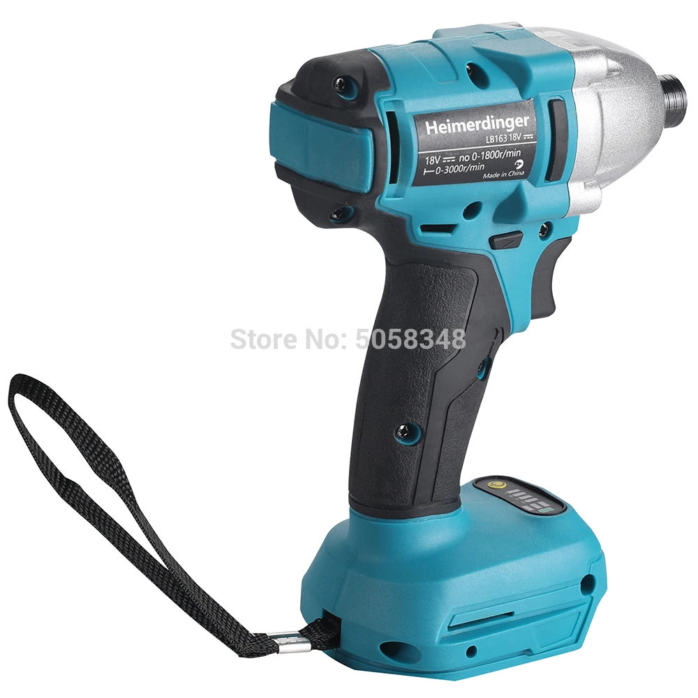 18 Volt. cordless brushless impact driver drill body compatible with battery 1830 1840 1850 1860 
18 Volt. cordless brushless impact driver drill body compatible with battery 1830 1840 1850 1860